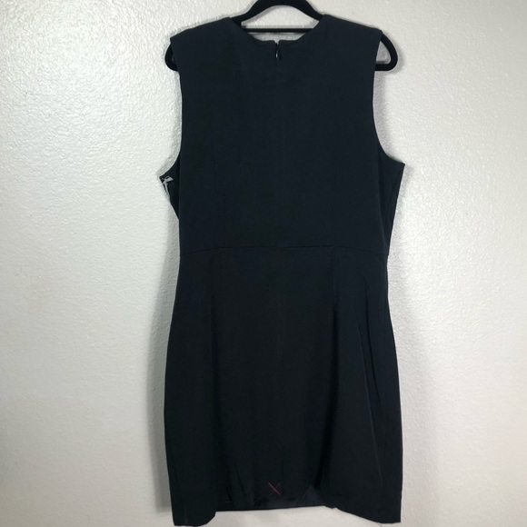 🌔NWT A New Day Black Sheath Dress - Picture 5 of 7